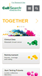 Mobile Screenshot of cellsearchctc.com